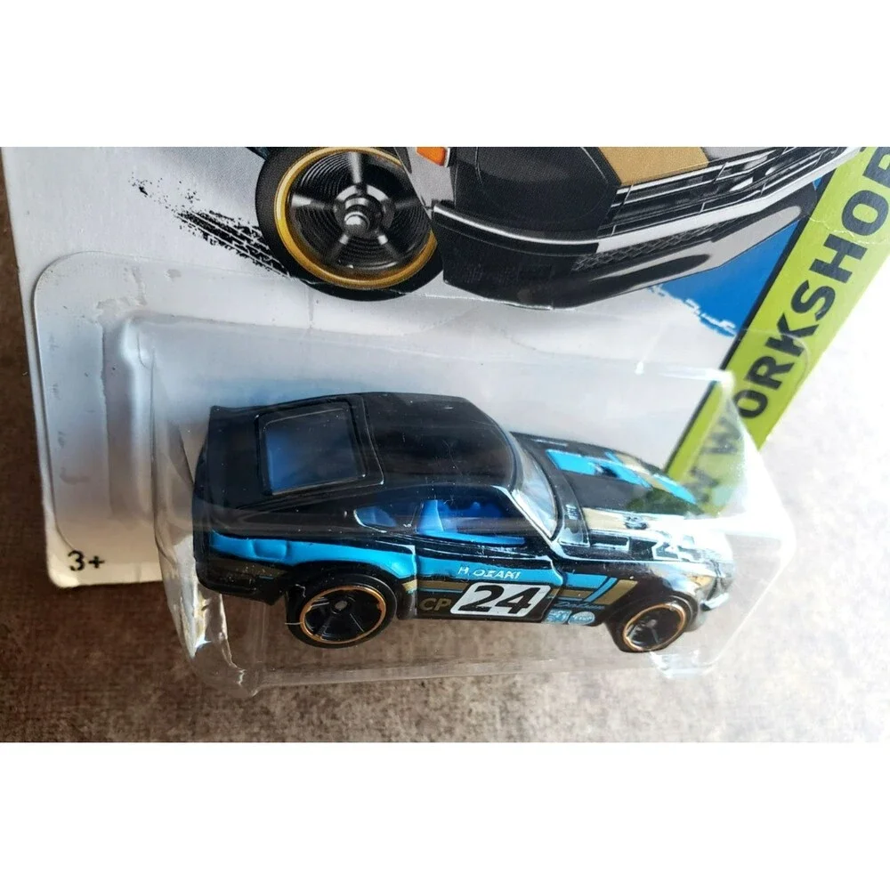 2015 Hot Wheel DATSUN 240Z HW WORKSHOP THEN NOW Black 243/250 1:64 COOPER LIP MC